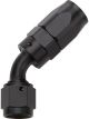 Allstar Performance Reusable Hose End Black 45 Degree Elbow -10AN
