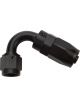 Allstar Performance Reusable Hose End Black 120 Degree Elbow -6AN