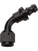 Allstar Performance Pushlock Hose End Black 60 Degree Elbow -8AN
