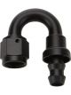 Allstar Performance Pushlock Hose End Black 180 Degree Elbow -6AN