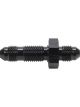 Allstar Performance Straight Bulkhead Adapter -4 Black Pack of 10