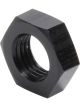 Allstar Performance Bulkhead Nuts -4 Black Pack of 10