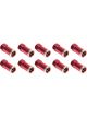 Allstar Performance Quick Change Cover Nuts Long Red Pack of 10