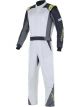 Alpinestars USA Atom Suit Silver Flu/Yellow Medium