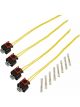 BD Diesel Injector Connector Kit Pack of 4 For 17 GM L5P