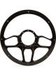 Billet Specialties Steering Wheel 1/2 Wrap Win Lite Black