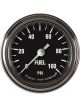 Classic Instruments Fuel Pressure Gauge 100 PSI 2-1/8 Full Sweep