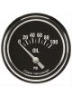Classic Instruments Hot Rod Oil Pressure Gauge 2-5/8 Short Sweep