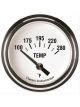 Classic Instruments White Hot Temperature Gauge 2-5/8 Short Sweep