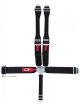 Crow Safety Gear Seat Belts Ratchet Style On Right 3in 5 Point