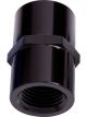 Aeroflow NPT Female Coupler 1 Inch Black