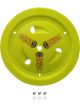 Dominator Racing Products Wheel Cover Dzus-On Fluorescent Yellow