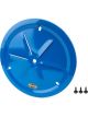 Dominator Racing Wheel Cover Louver Vent Aluminum Bolt 15in Blue