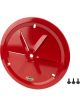 Dominator Racing Wheel Cover Louver Vent Aluminum Bolt 15in Red