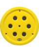 Dominator Racing Wheel Cover Hole Vent Aluminum Bolt 15in Yellow