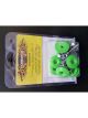 Dominator Racing Products Body Bolt Kit Xtreme Green Allen Head