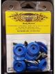 Dominator Racing Products Body Bolt Kit Blue Hex Head