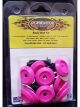 Dominator Racing Products Body Bolt Kit Pink Hex Head