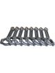 Eagle Forged 4340 I-Beam Rods 6.250 with 7/16 Bolts For SBC