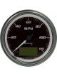 Equus 3-3/8 Diameter Electric Speedometer 0-120 MPH Chrome