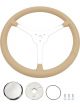 Flaming River Steering Wheel Great Light Tan