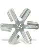 Flex-A-Lite 18in Belt Driven Flex Fan Silver