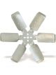 Flex-A-Lite 17in Belt Driven Race Fan Aluminum Silver