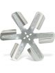 Flex-A-Lite 17in Serpentine Fan Silver