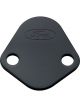 Ford Performance Fuel Pump Block-Off Plate Black with Ford Logo