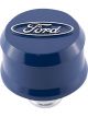 Ford Performance Valve Cover Breather with Slant Edge Aluminum Blue