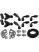 ICT Billet AN Radiator Hose Kit Electric Water Pump