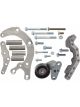 ICT Billet Low Mount 4-Rib A/C Compressor Bracket For LS Truck