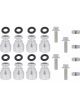 ICT Billet Fuel Injector Spacer Set of 8 Truck Intake Manifold