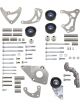 ICT Billet Alternator Power Steering Pump Bracket For LS Truck