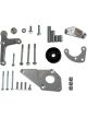 ICT Billet Low Mount Alternator/Power Steering For LS Camaro