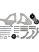 ICT Billet A/C Compressor Relocation Bracket Kit For LS Truck