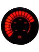 Intellitronix 2-1/16 Analog Bargraph Oil Pressure Gauge 0-80 PSI