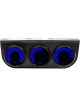 Intellitronix 3 Gauge Kit LED Bargraph Panel 2-1/6 with Blue LED