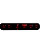 Intellitronix LED Digital Six Gauge Panel Kit with Red LED