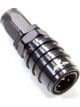 Jiffy-Tite Q/R #8 Str Hose End Socket Valved Black