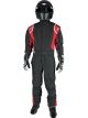 K1 Racegear Precision II Driving Suit X- Small Black/Red