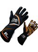 K1 Racegear Flight Driving Gloves Small Black-Flo Orange