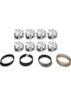 KB Performance Claimer Piston/Ring Set 4.030 Bore +7cc For SBC