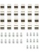 Keep It Clean 1/2in Stainless Steel Double Line Clamps Pack of 12