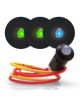 Keep It Clean 12V LED Dash Indicator Lights 2 Green 1 Blue