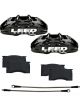 Leed Brake Caliper/Pad Kit Black For 64-67 Mustang