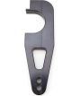 MPD Racing LH Steering Arm Pavement Black Aluminum