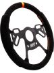 MPI USA Drag Steering Wheel 12in Suede Pad Switch Holes