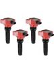 MSD Coil Red For Ford Eco-Boost 2.0L 4-Cylinder Pack of 4