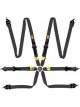 OMP Racing First 2 Harness Black Clip In 6 Point